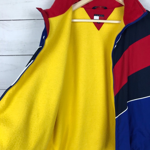 Vintage 1990s Tommy Hilfiger Big Flag Jacket - Picture 3 of 5